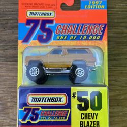 Matchbox 75 Challenge Chevy Blazer #50