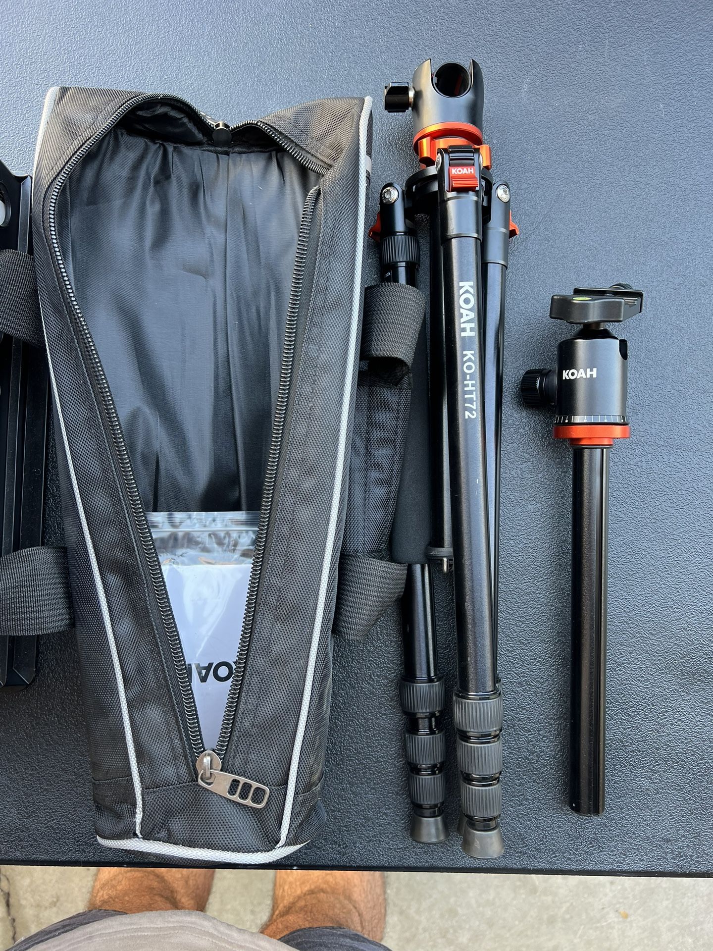 Koah Aphelion Professional 6-Feet Tripod with 360-Degree Ball Head