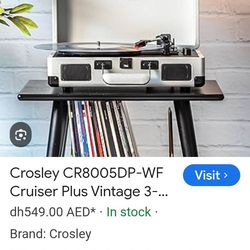 Record Player/Radio Crosley  Brand New Stand Not Included
