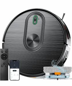 Robot Vacuum and Mop, 6500Pa Suction