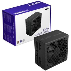 NZXT C750 Gold Core - 750W ATX 3.1 Power Supply - 80 Plus Gold - Cybenetics Platinum - Fully Modular