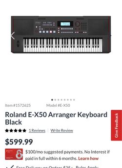 Roland ex-50 piano keyboard music instrument