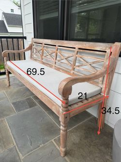 Porch bench