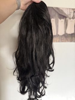 Black Long Wig 