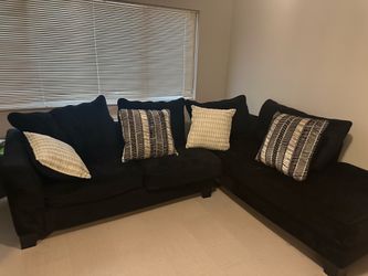Black Sectional Sofa