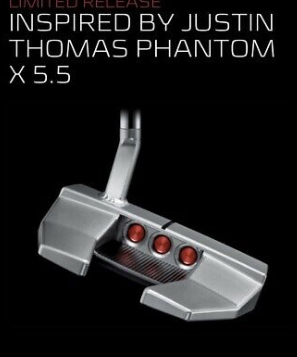 Scotty Cameron “Inspired by Justin Thomas” Phantom x 5.5 Putter- Ultra Rare Limited Release