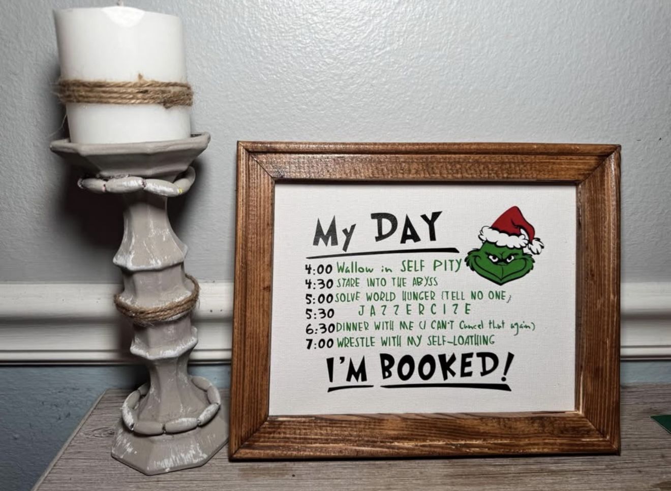 Grinch Canvas