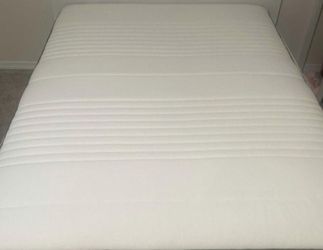 Full size Mattress with Platform Bed Frame
