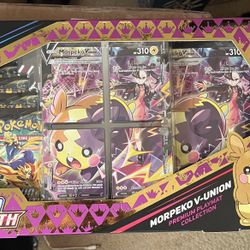 Pokémon Crown Zenith Morpeko V-Union Premium Playmat Collection