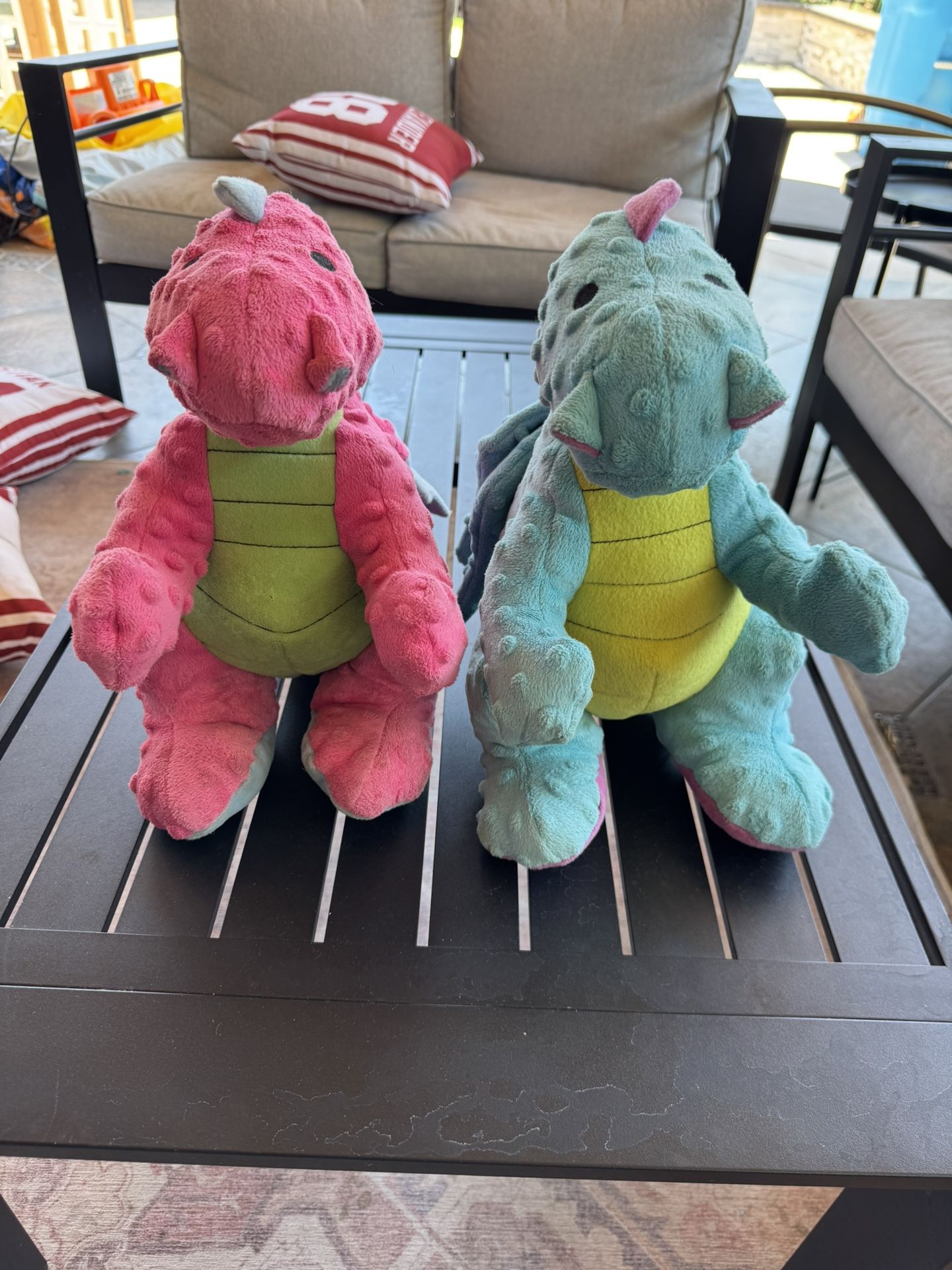 Pink & Blue Dragon Toy For Pet