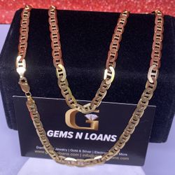 10k Gucci Link Chain 