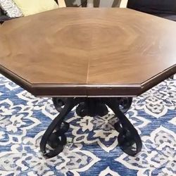 Octagonal Wood Dining Table - Will Deliver