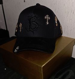 Barbas Hats "B-Cross" (24K Rose Gold)