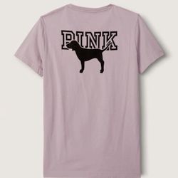 Pink Campus Shortsleeve Tee