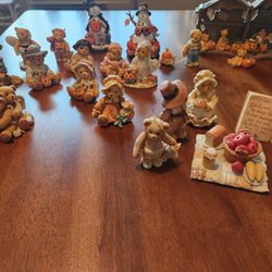 Various Holiday Figurines