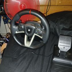 Steering Wheel And Pedals
