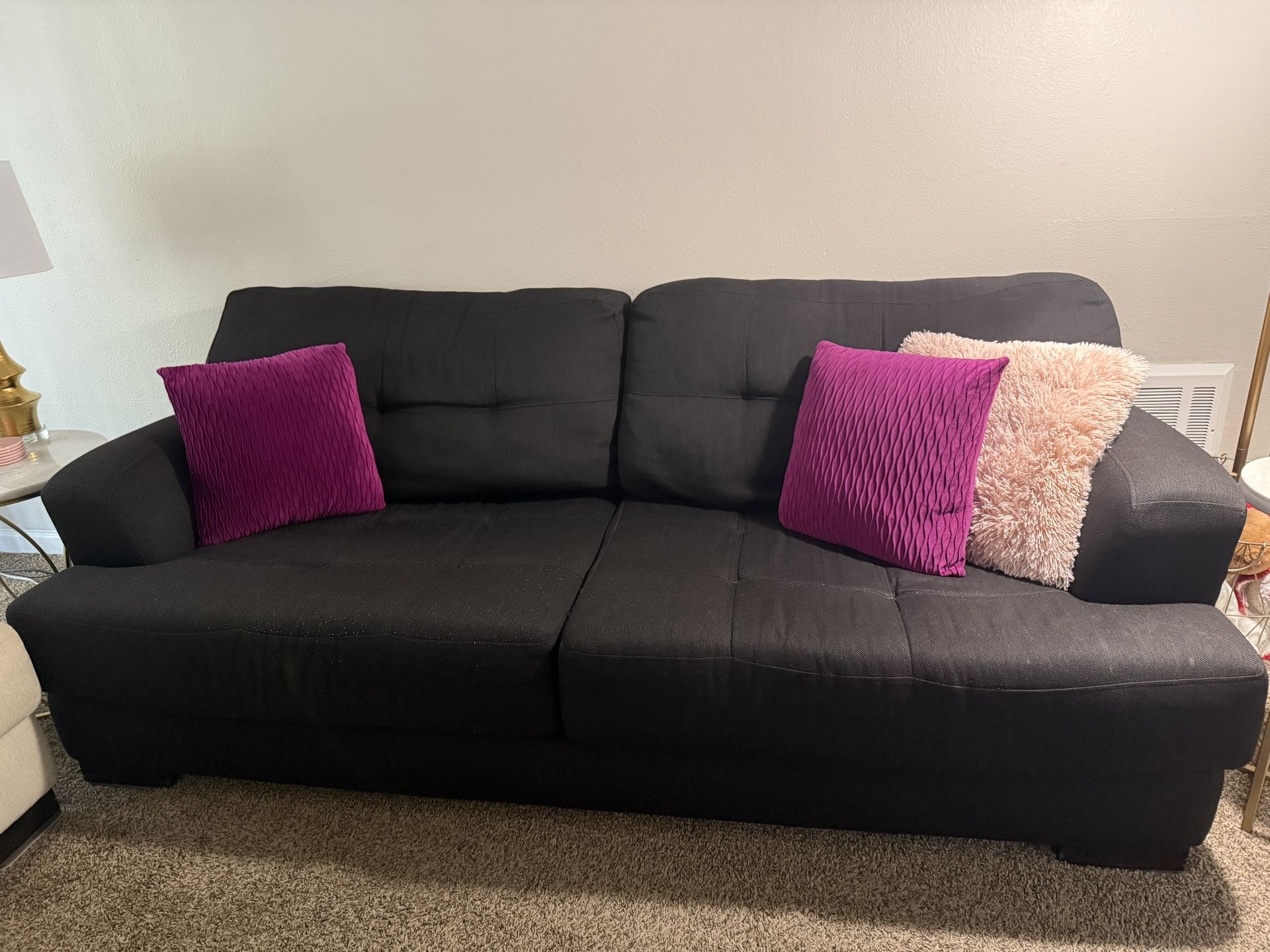 Black Couch For Sale