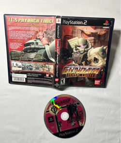 PS2 PLAYSTATION GUNDAM ZEONIC FRONT CIB COMPLETE w/REGISTRATION CARD SONY MINT