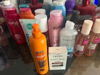 SHAMPOO AND CONDITIONERS + other stuff
