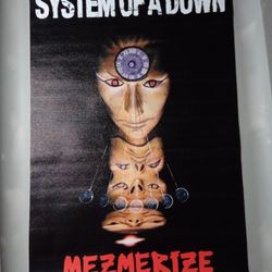 System Of A Down Mesmerize Album Cover Canvas Poster 90s Rock Wall Art Room Deco