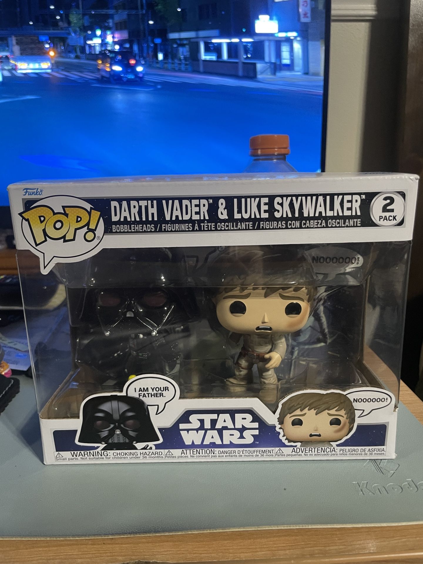 Funko Pop Disney Star Wars Darth Vader & Luke Skywalker 2 Pack