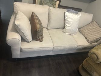 Pearl White Couch
