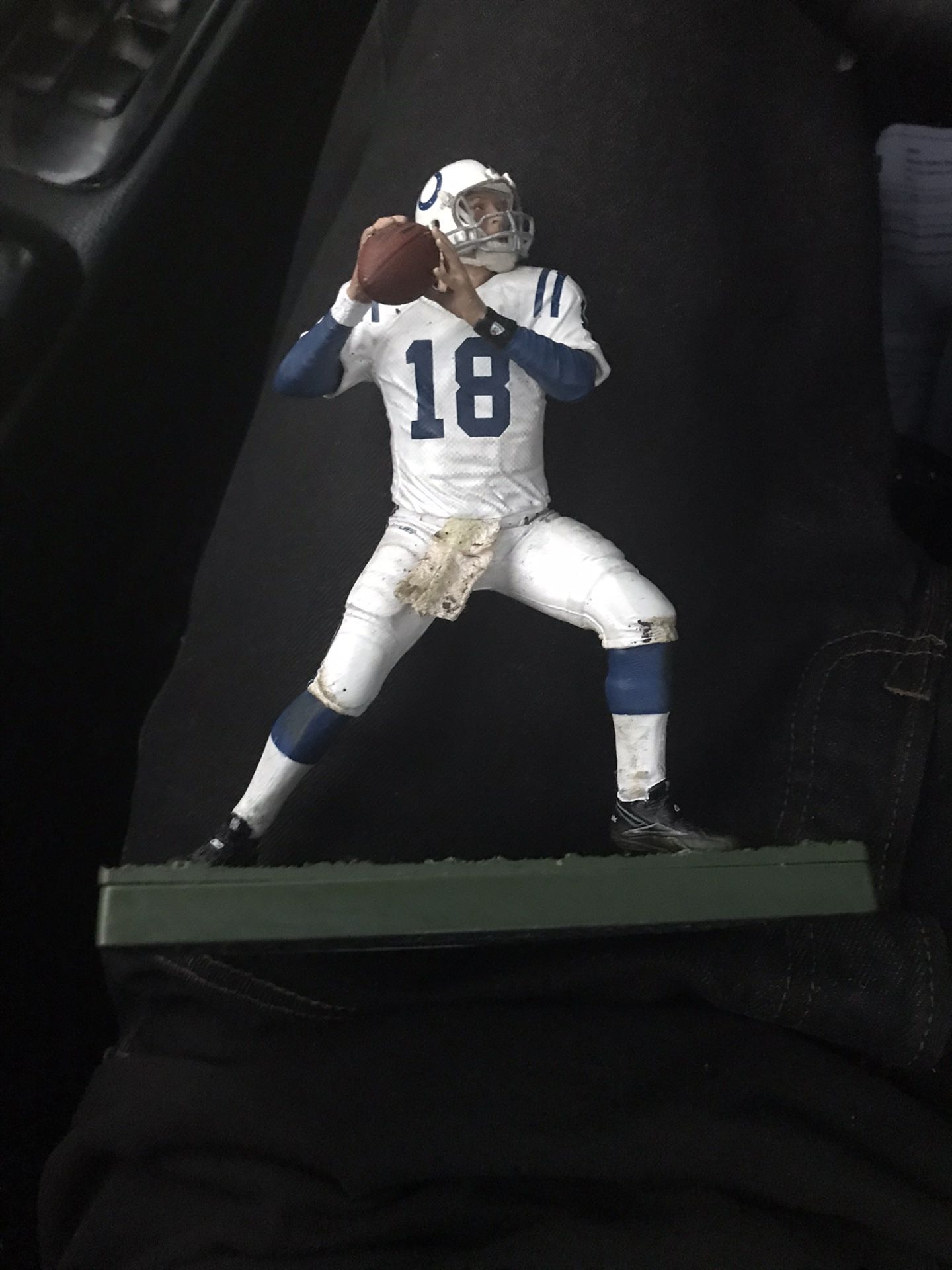Eli Manning Colts Quarterback Statue Figurine