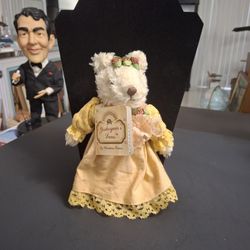 Yesteryear's Dears Collectible Teddy Bear By Christmas Corner In Original Box With Original Tag 7"