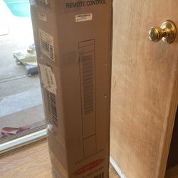 Brand New Black Free Village Tower Fan With Remote Control 