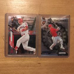2020 MIKE TROUT 2 CARD LOT 