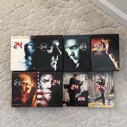 24 Complete Series On DVD- Like New!