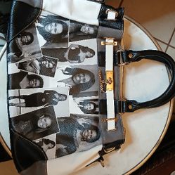 Michelle Obama Handbag ( NO Shoulder Strap) And Charm (Used) Bradford Exchanged
