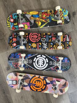 Element Skateboards (complete) -  NEW!!