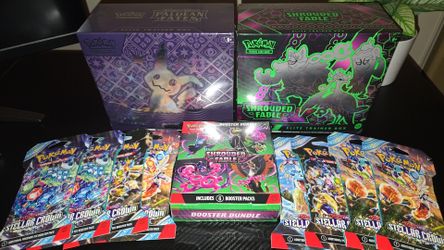 Pokemon TCG Sealed ETB And Booster Packs