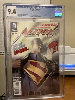 Action Comics 9 CGC 9.4