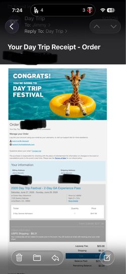 Daytrip wristband