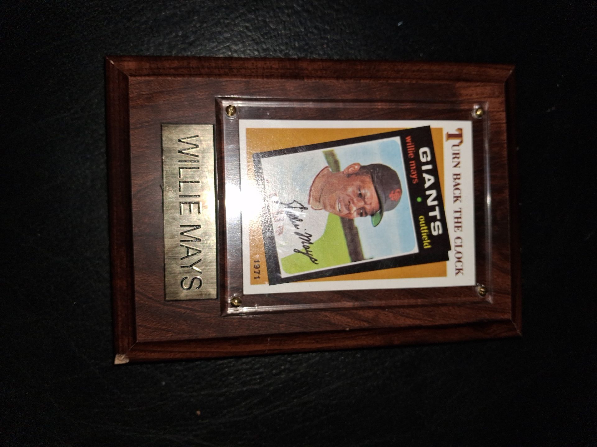 1971 Willie Mays Reprint Baseball Card
