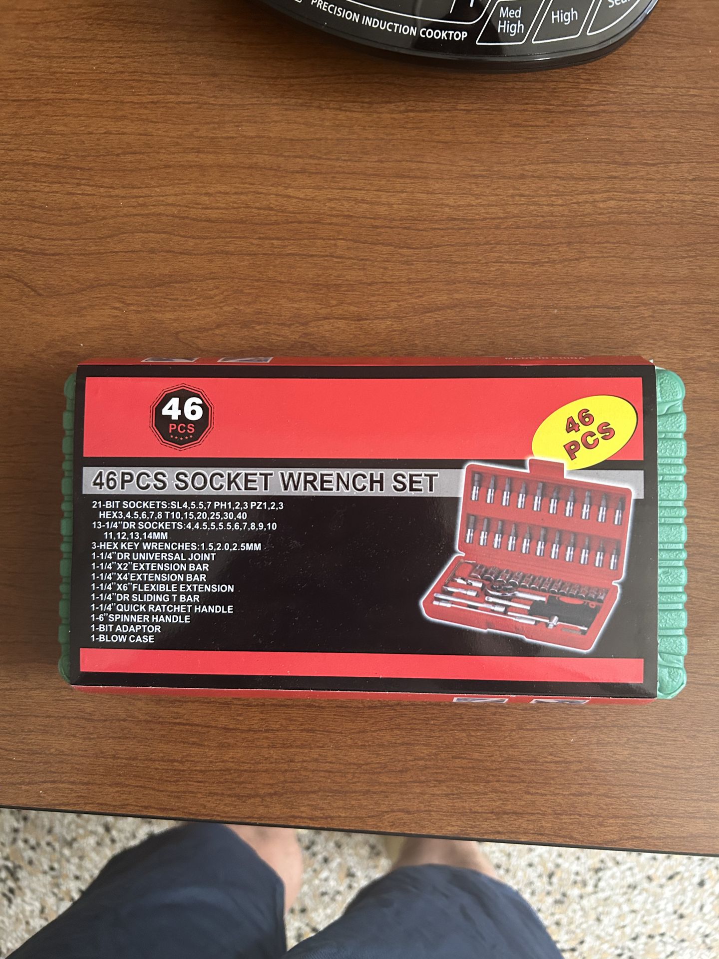 46 pcs socket wrench set