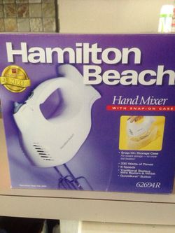 Hand mixer