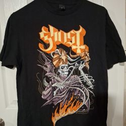 Official Ghost Band Re Imperatour Shirt Size M