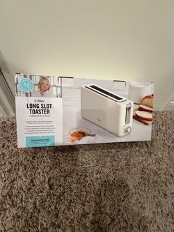 New 2-Slice Long Slot Toaster