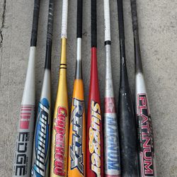 Baseball Bats 33” Have More Equipment Available 