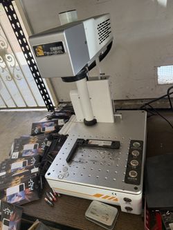 20w fiber laser machine And Laminating and defoaming machine etc