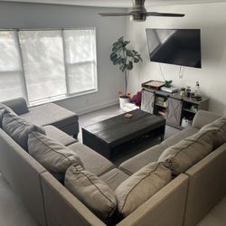 Gray Sectional Couch