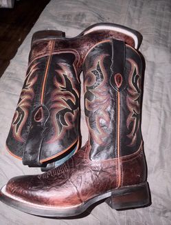 FERRINI MEN'S BLAZE WESTERN PERFORMANCE BOOTS - SQUARE TOE size 8.5