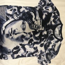 Versace Medusa Head Graphic Dress T-Shirt 