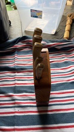 Wood Knife Block Set with Knives