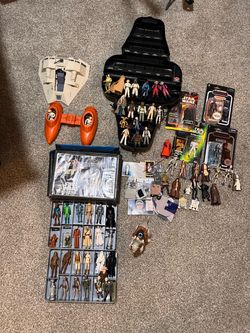 Large Star Wars Action Figure Collection Lot
