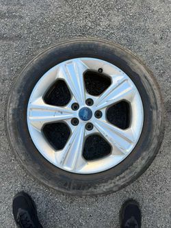 1 Spare Rim 17 Ford 5 Lugs 108 mm