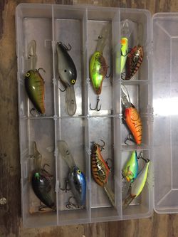 Bass lures whole box